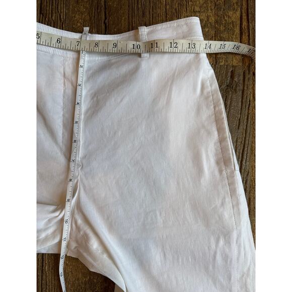 Theory Organic Crunch Linen Fluid Pant - Picture 12 of 13